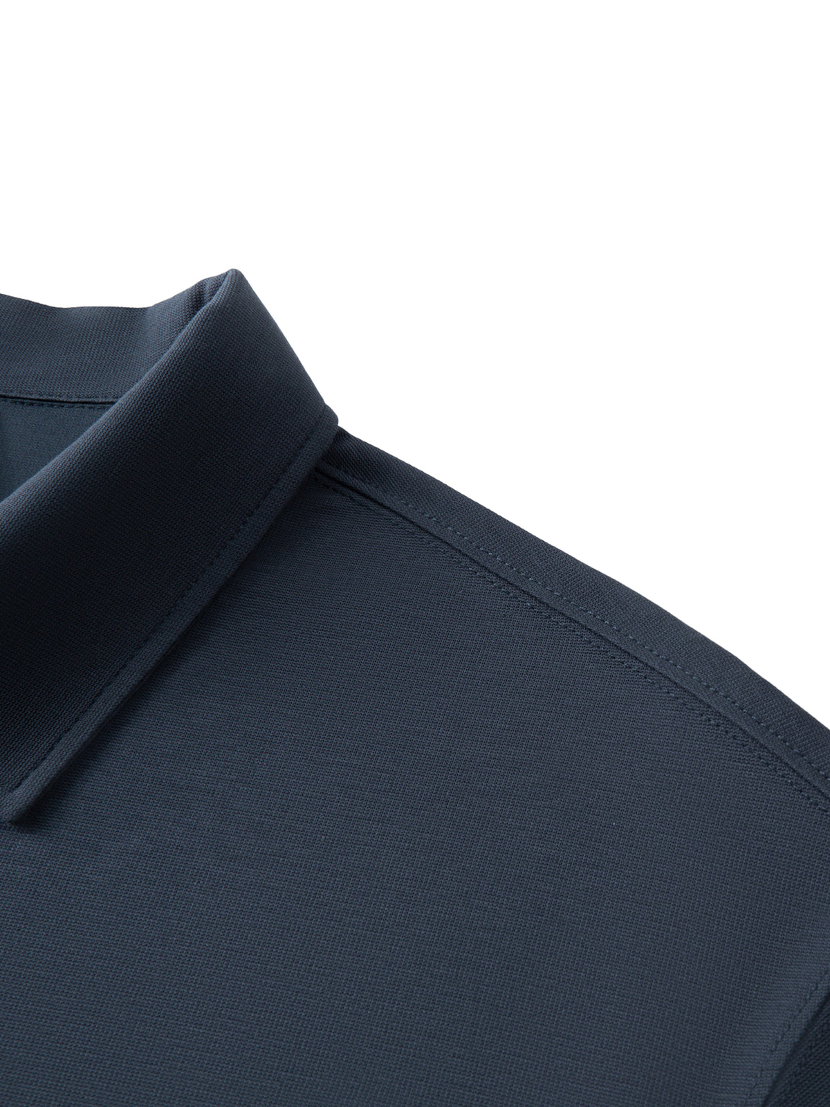 The GFG Heritage Drop-Shoulder Polo — White Crown