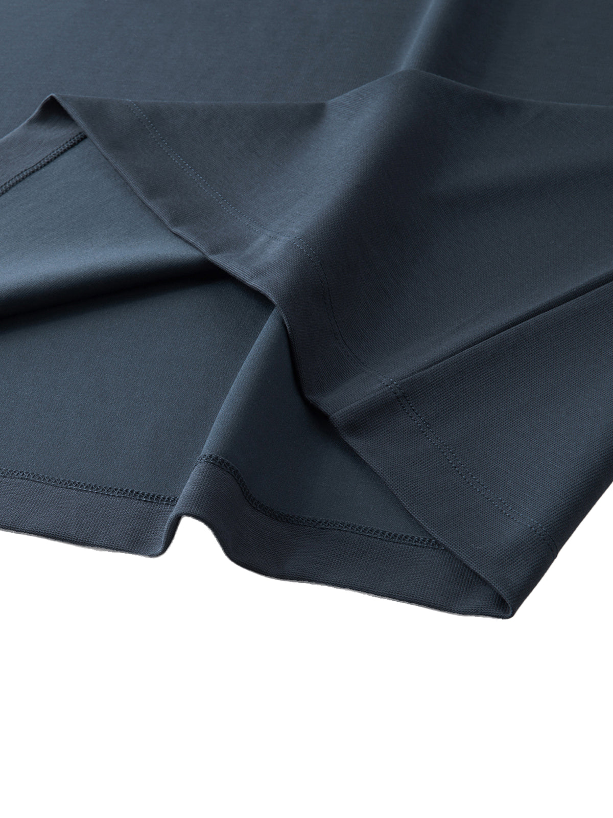 The GFG Heritage Drop-Shoulder Polo — Black Crown