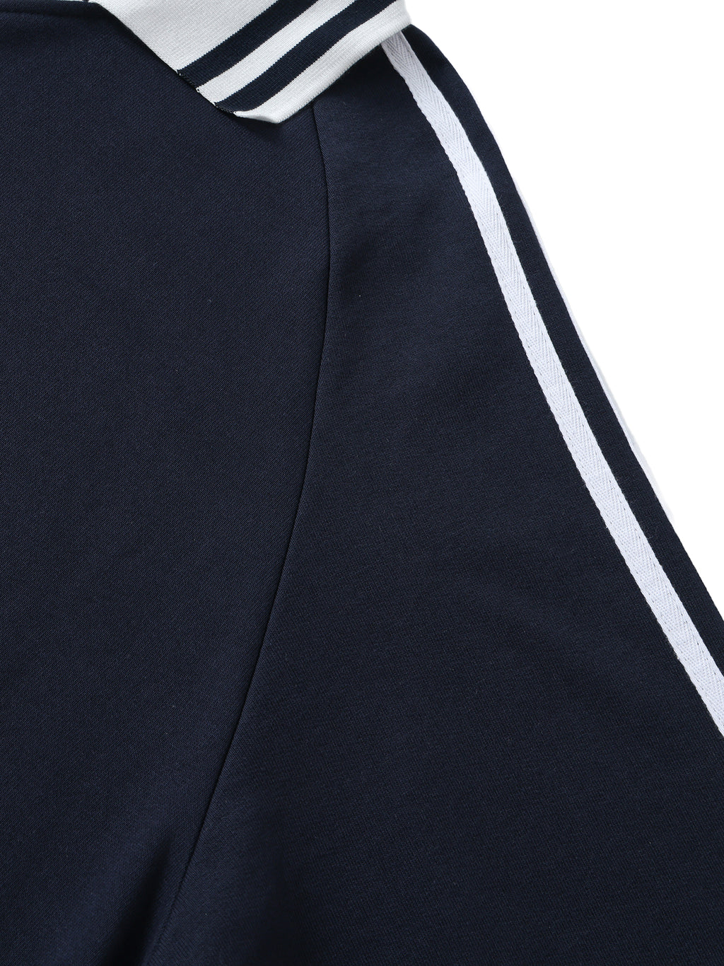 The GFG Heritage Lapel Collar Sweatshirt — White Crown