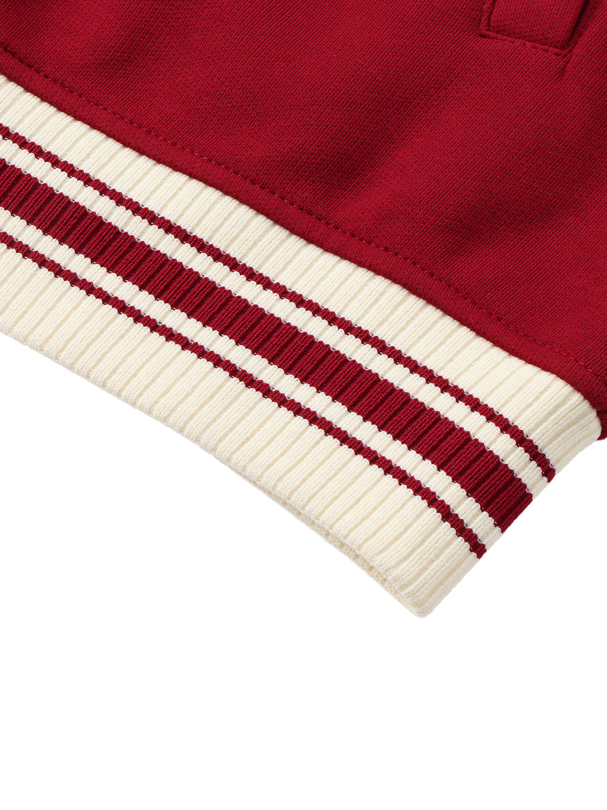 The GFG Heritage Collegiate Jacket — Black Crown