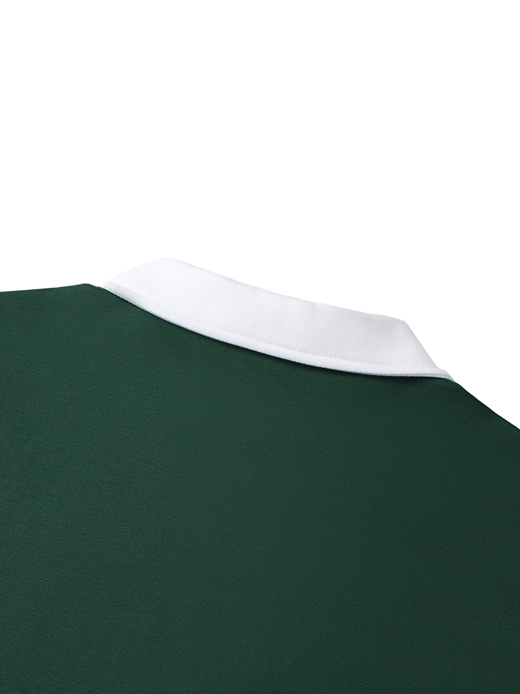 The GFG Heritage Contrast Raglan Polo — Black Crown