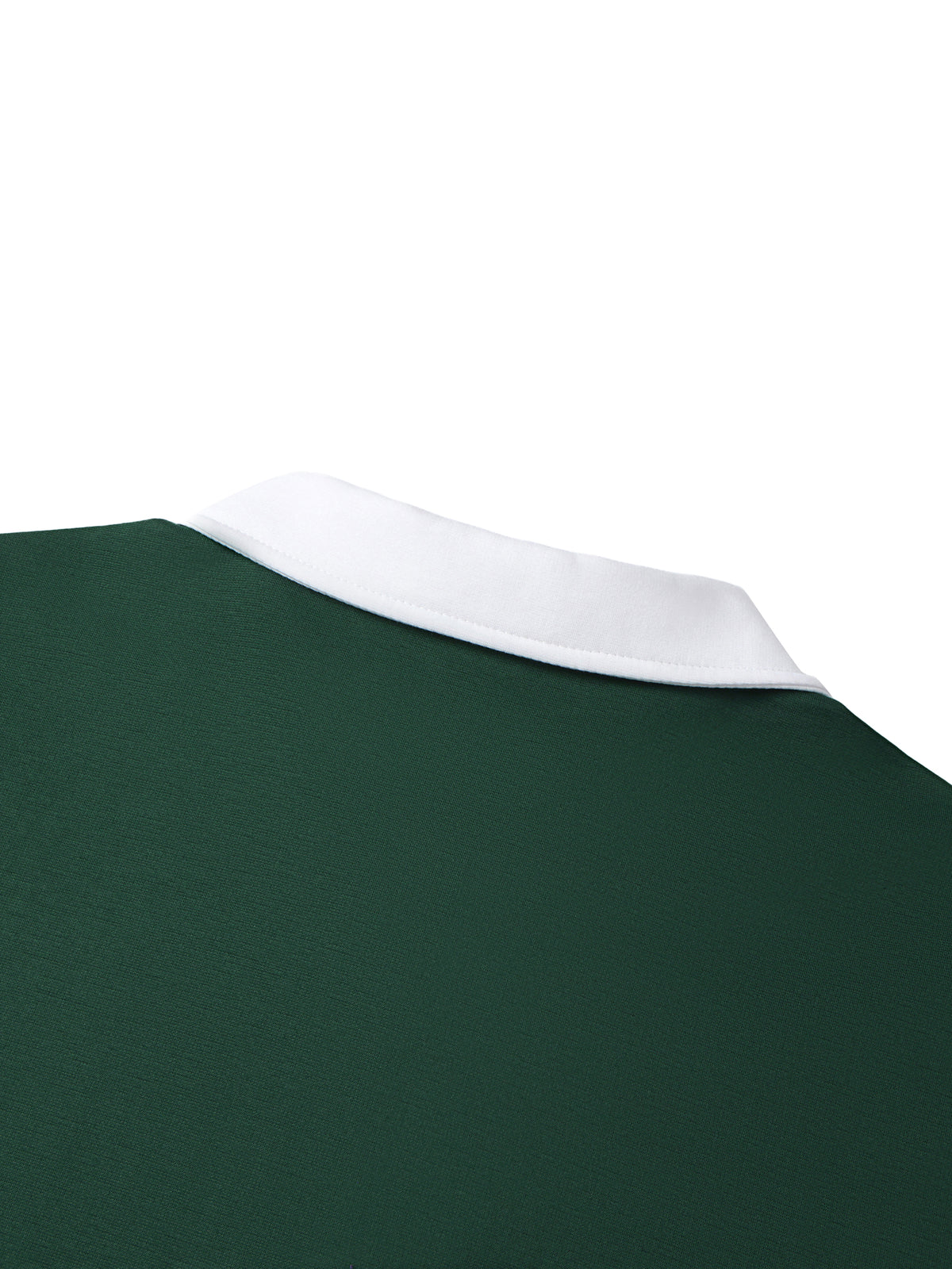 The GFG Heritage Contrast Raglan Polo — Black Crown