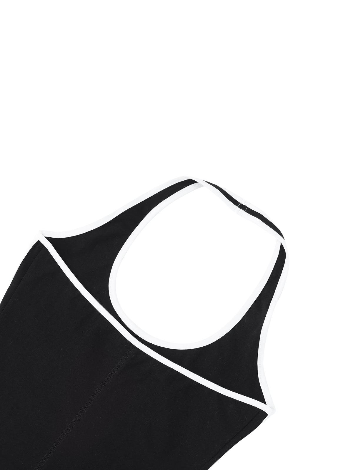 The GFG Heritage Halter Mini Dress — White Crown