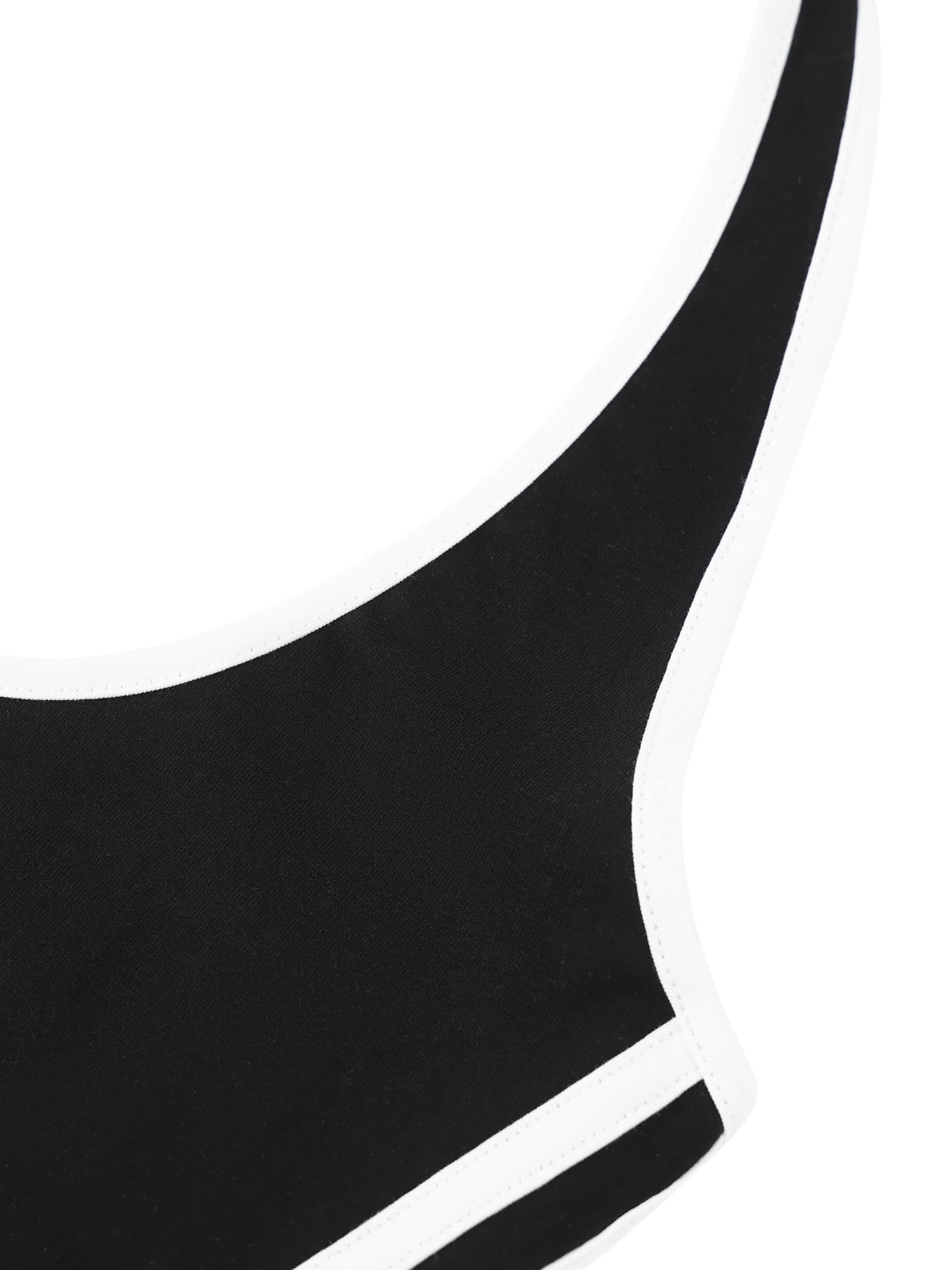 The GFG Heritage Halter Mini Dress — Black Crown