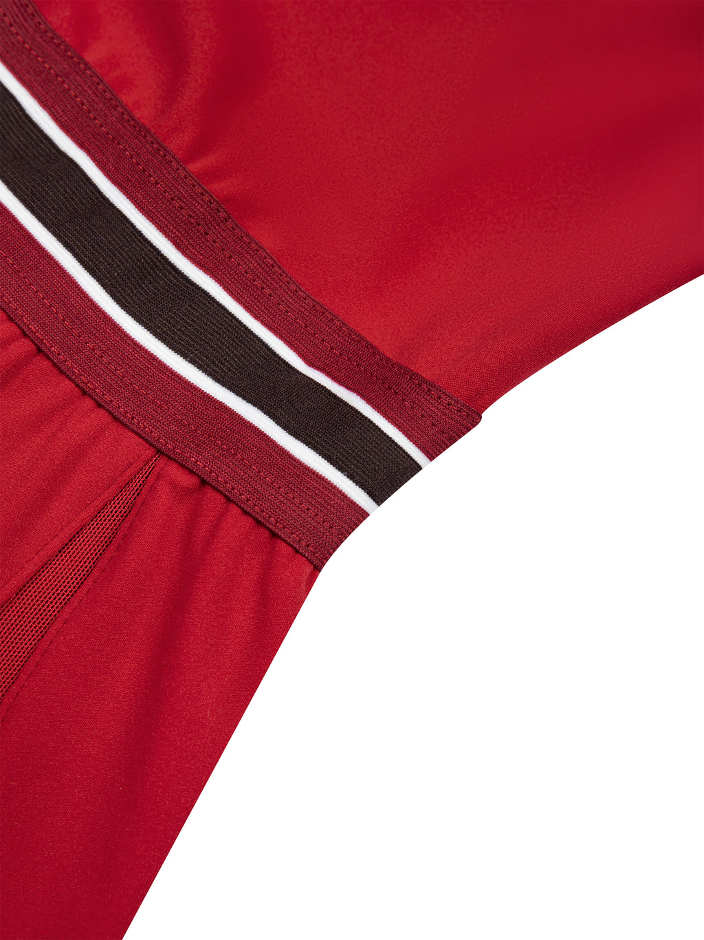 The GFG Heritage Color Block Dress — White Crown