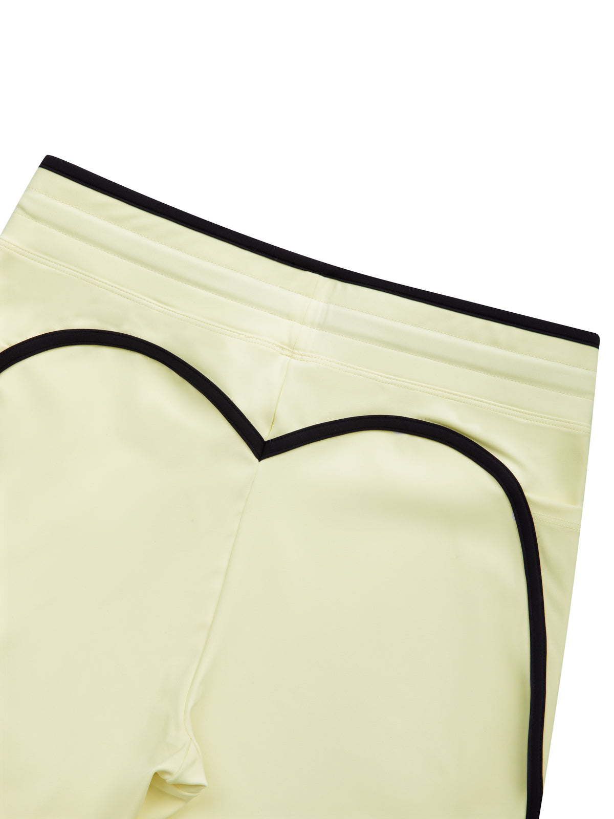 The GFG Heritage Side Stripe Yoga Leggings — White Crown