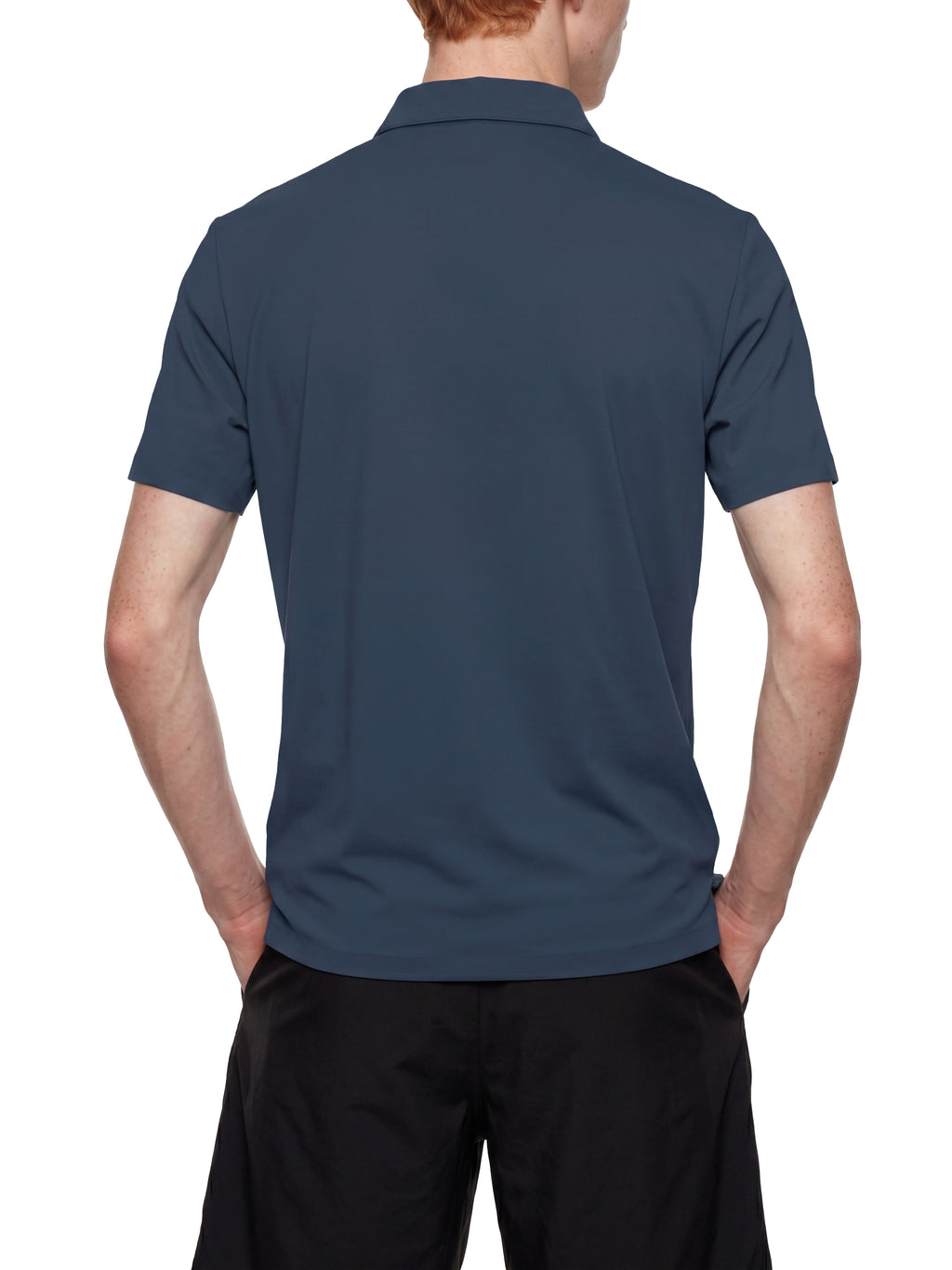 The GFG Heritage Quarter-Zip Performance Polo — White Crown