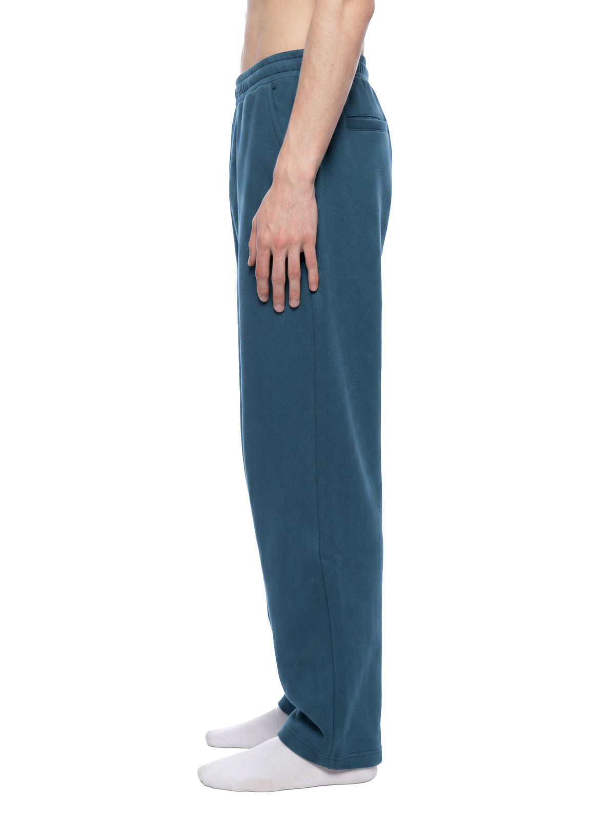 The GFG Heritage Barrel Leg Sweatpants — Silver Crown