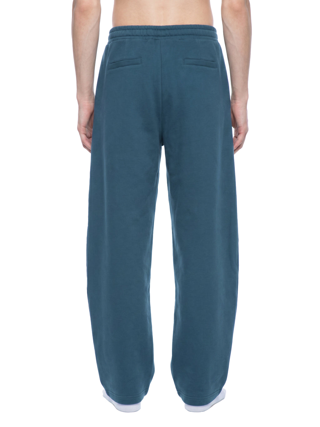 The GFG Heritage Barrel Leg Sweatpants — Silver Crown
