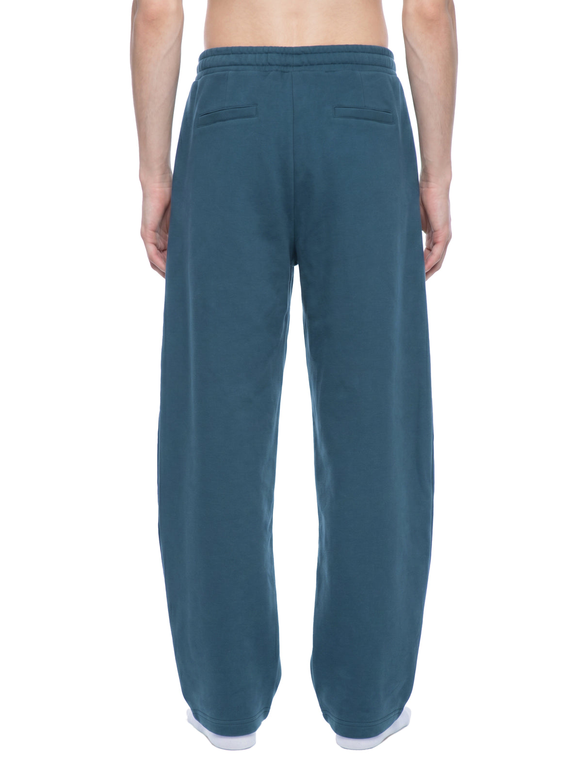 The GFG Heritage Barrel Leg Sweatpants — Silver Crown