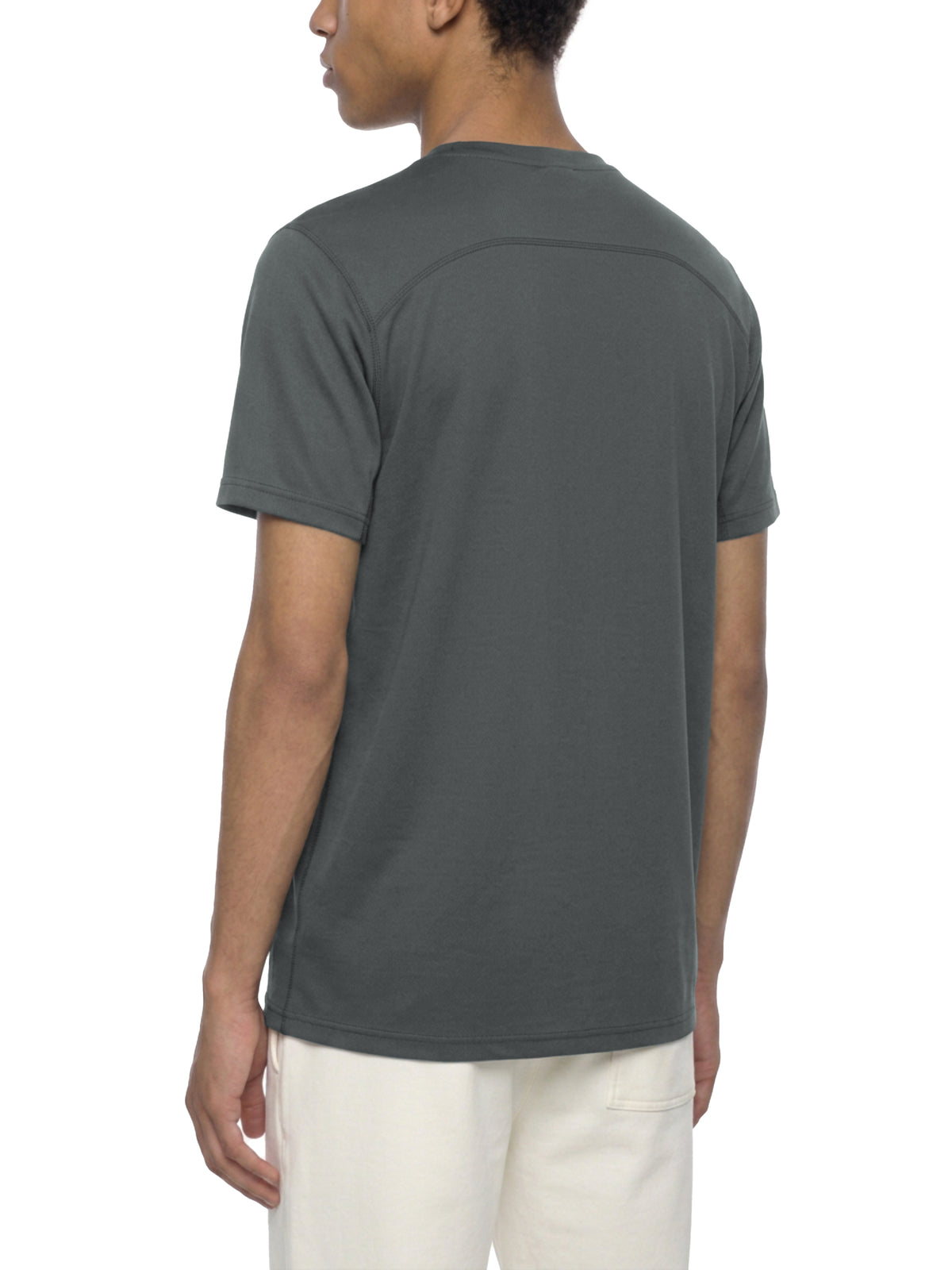 The GFG Heritage Regular-Fit Performance Tee — Silver Crown
