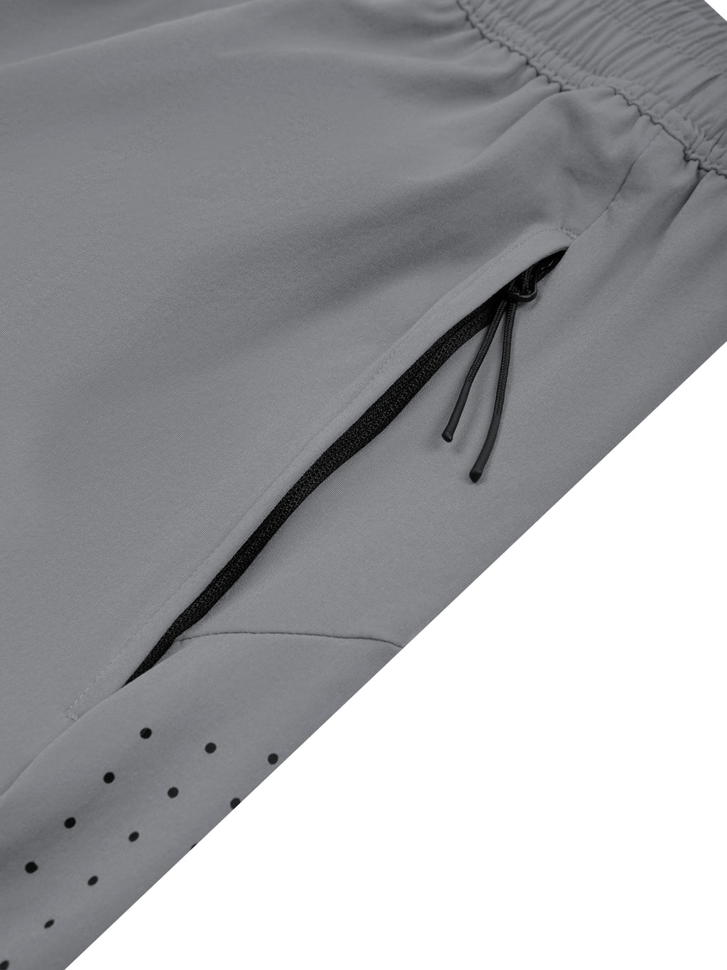 The GFG Heritage Regular-Fit Performance Shorts — Silver Crown
