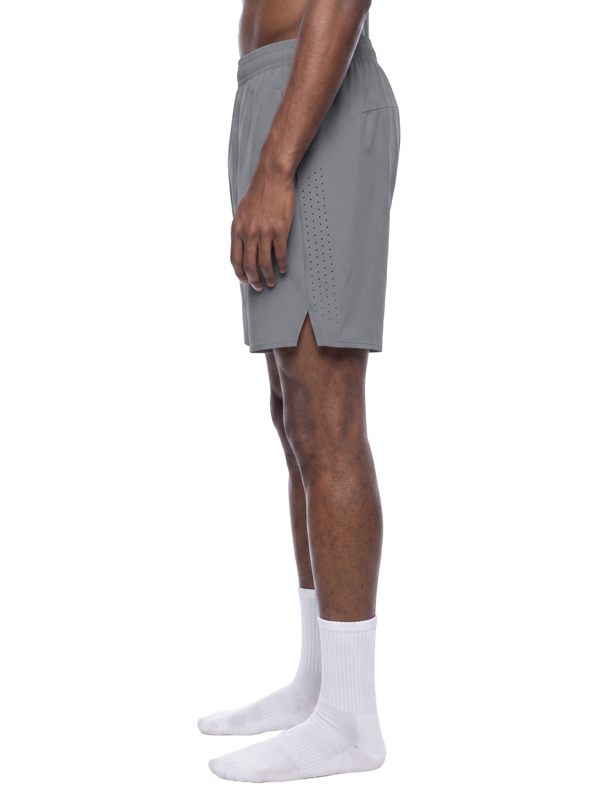 The GFG Heritage Regular-Fit Performance Shorts — Silver Crown