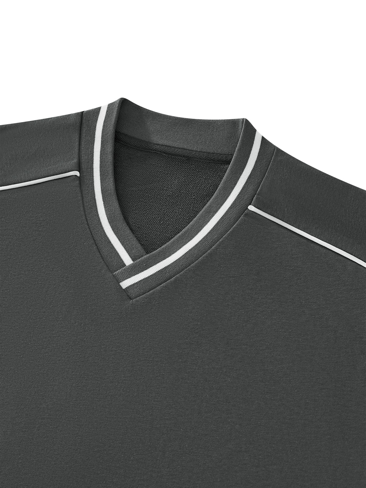 The GFG Heritage Colour Block V-Neck Sweatshirt — Varsity Block
