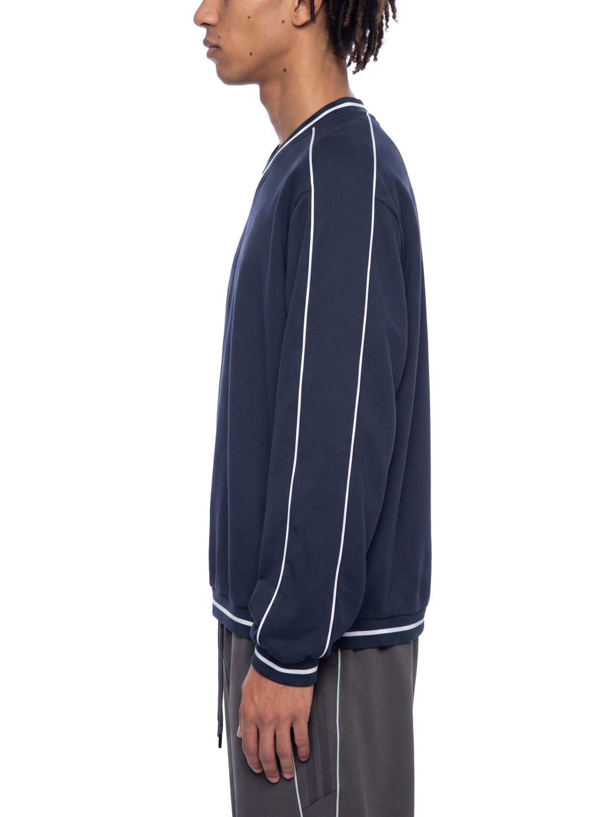 The GFG Heritage Colour Block V-Neck Sweatshirt — Varsity Block
