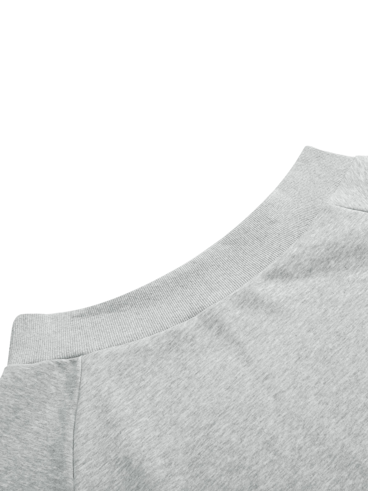 The GFG Heritage Boat-Neck Sweatshirt Dress — White Crown