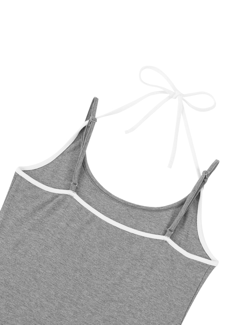 The GFG Heritage Bow-Tie Cami Dress — Black Crown
