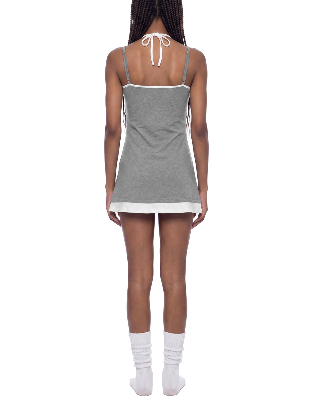 The GFG Heritage Bow-Tie Cami Dress — Black Crown