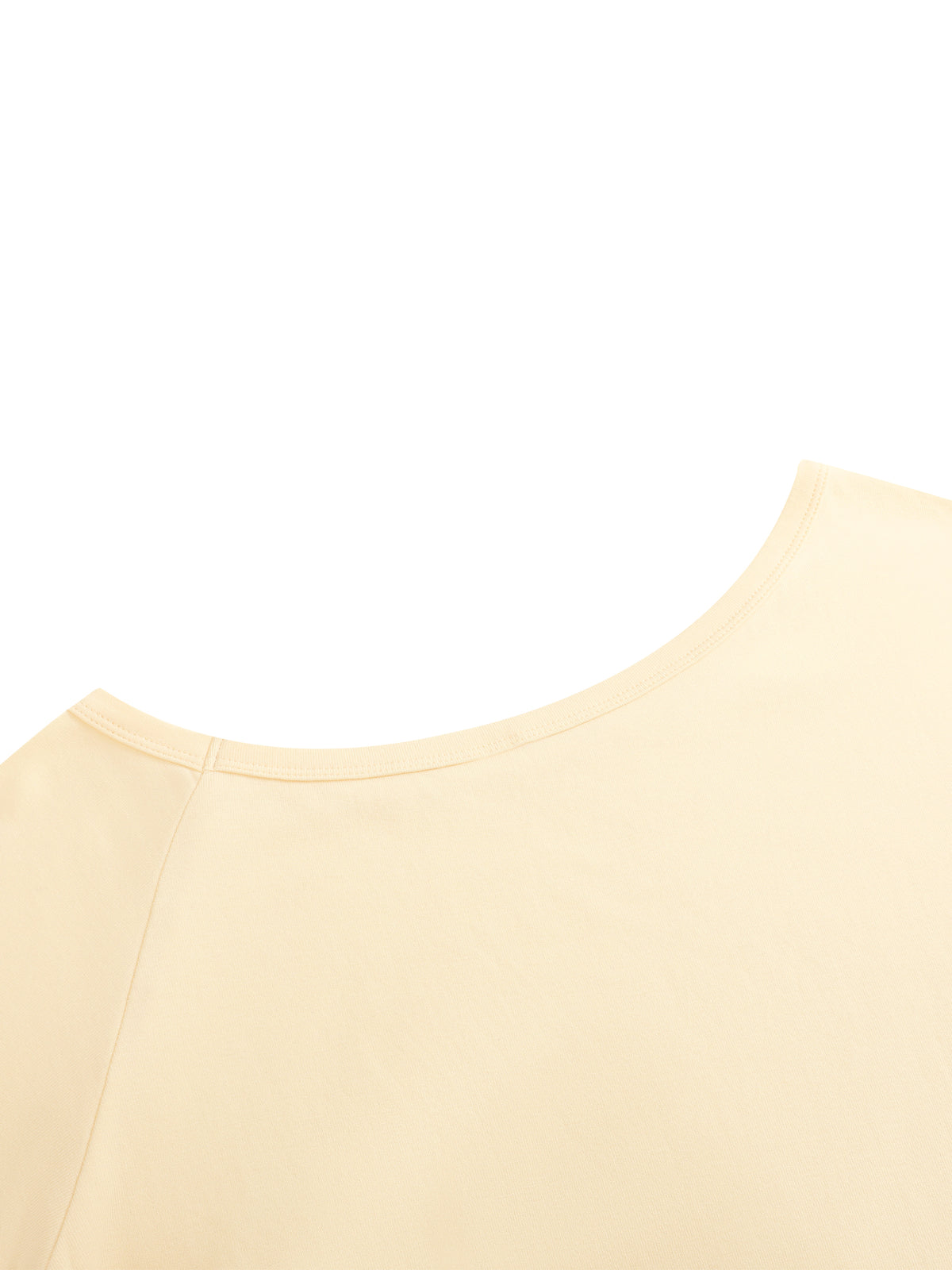 The GFG Heritage Off-the-Shoulder Tee — White Crown