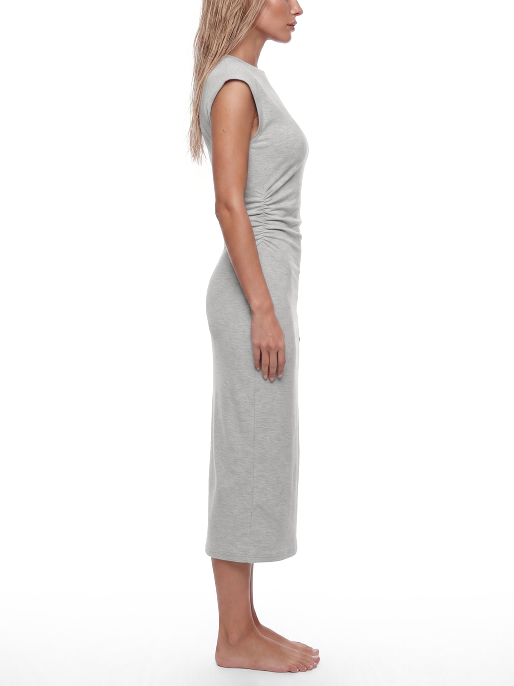 The GFG Heritage Ruched Midi Dress