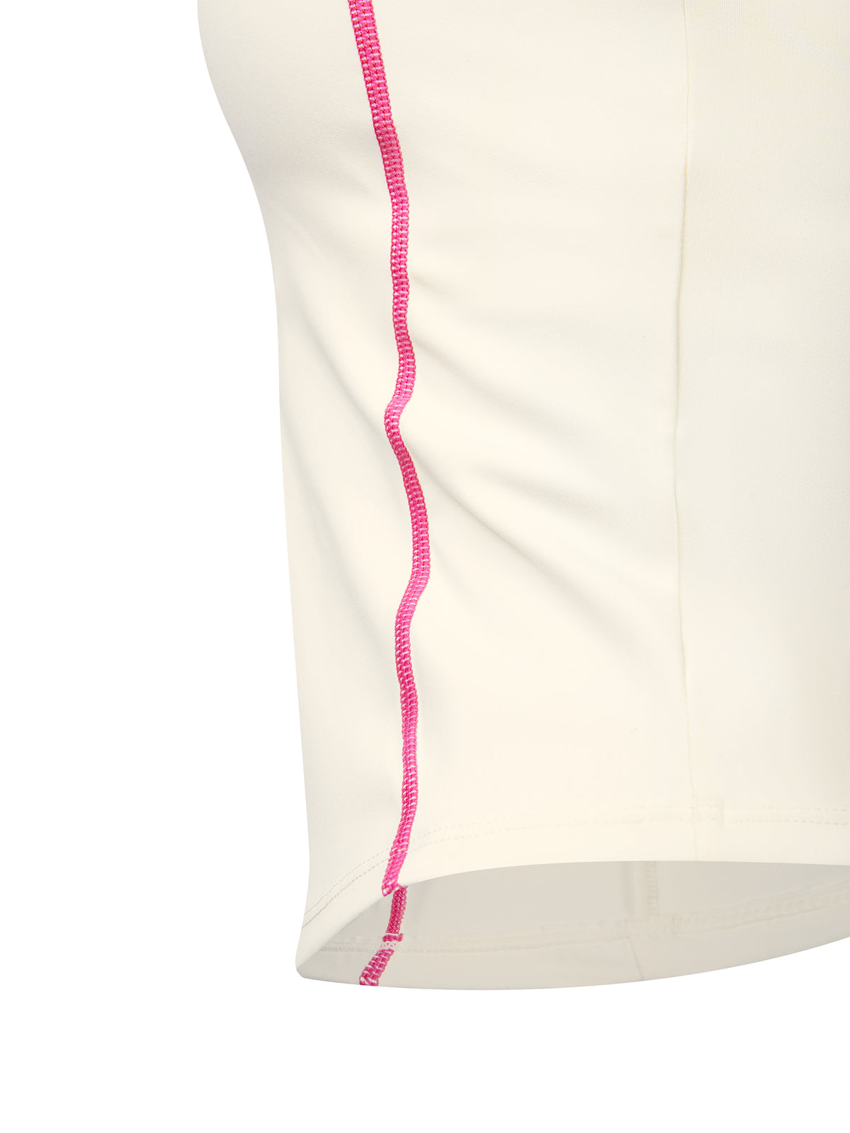 The GFG Heritage Halter Yoga Tank — White Crown