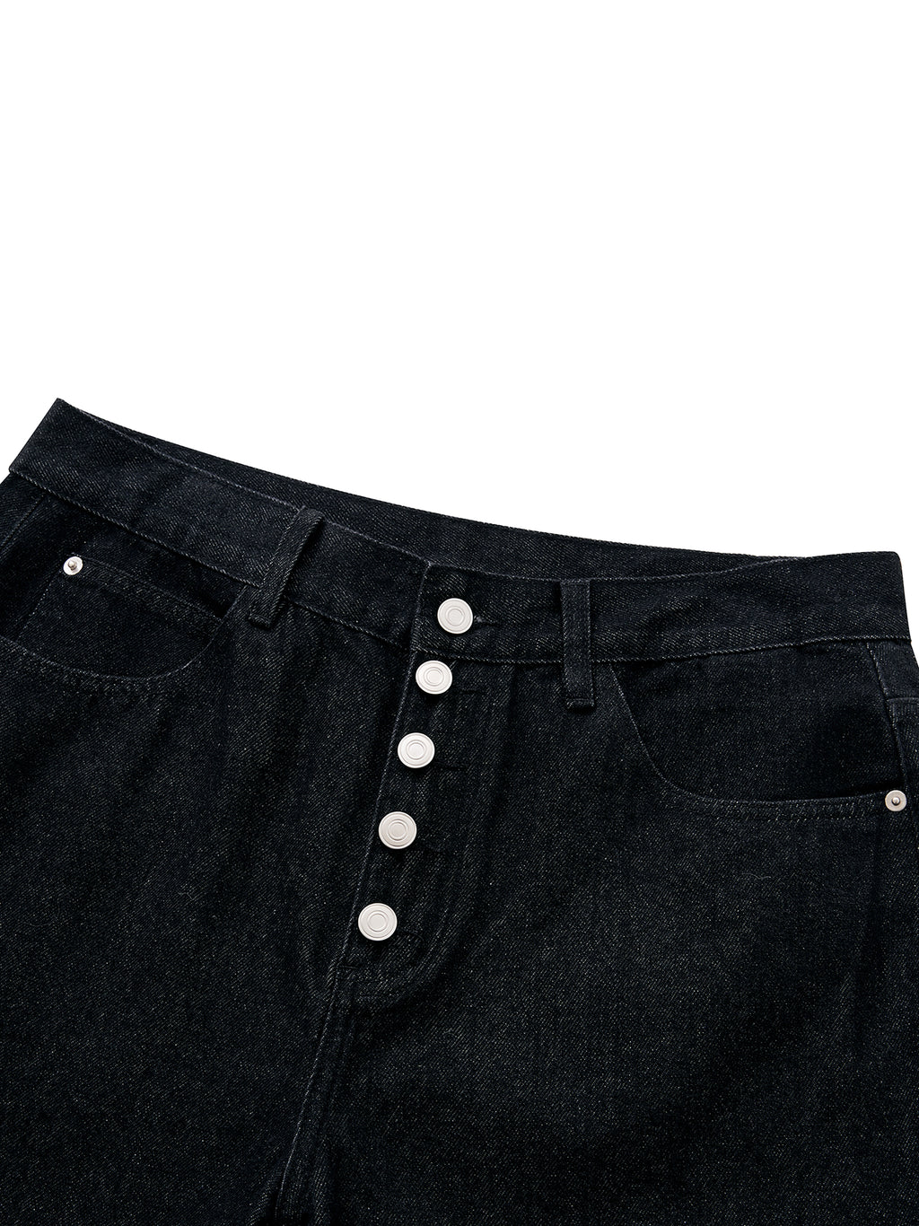 The GFG Heritage Wide Leg Denim Jeans — Silver Crown
