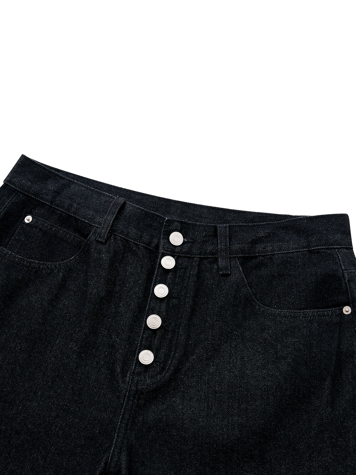 The GFG Heritage Wide Leg Denim Jeans — Silver Crown