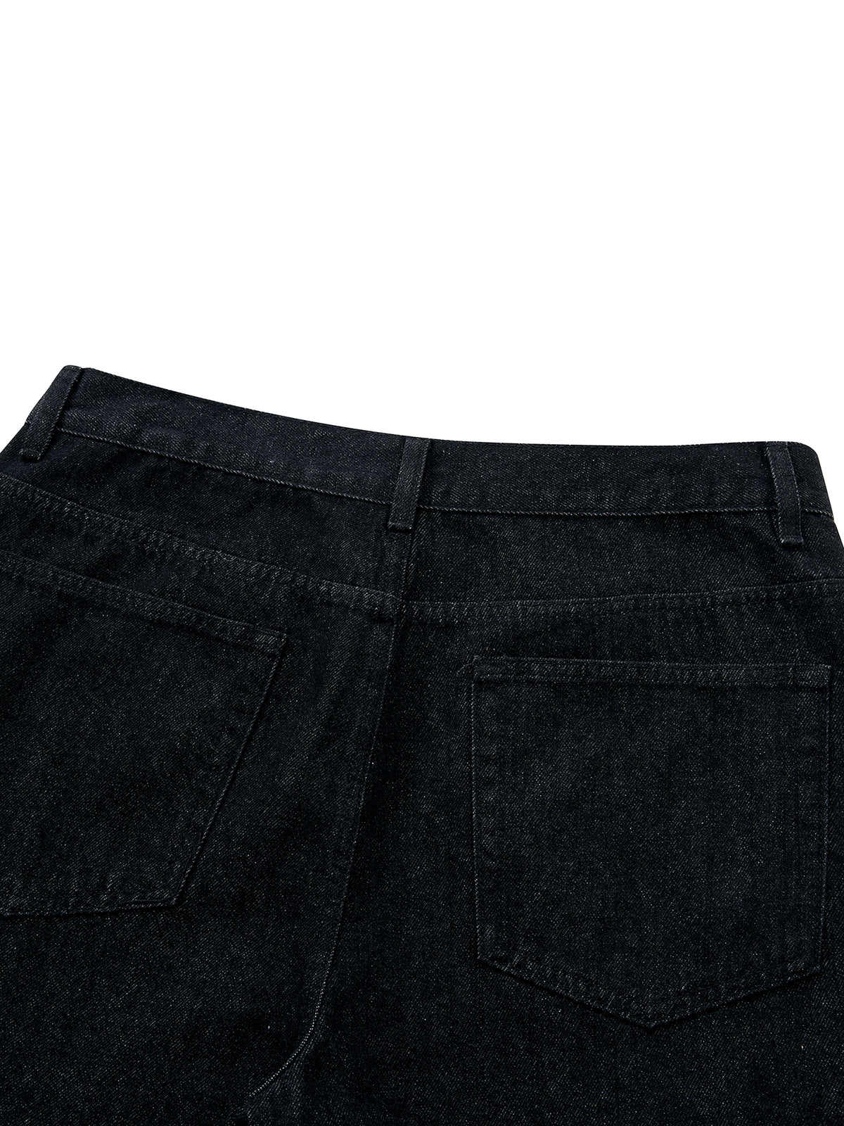 The GFG Heritage Wide Leg Denim Jeans — Silver Crown