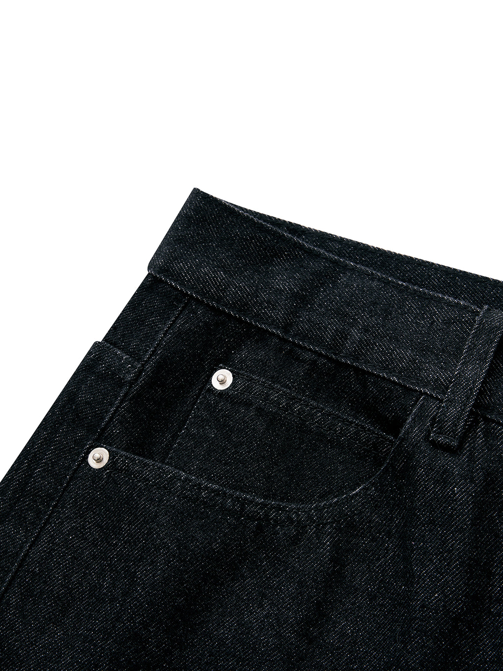 The GFG Heritage Wide Leg Denim Jeans — Silver Crown