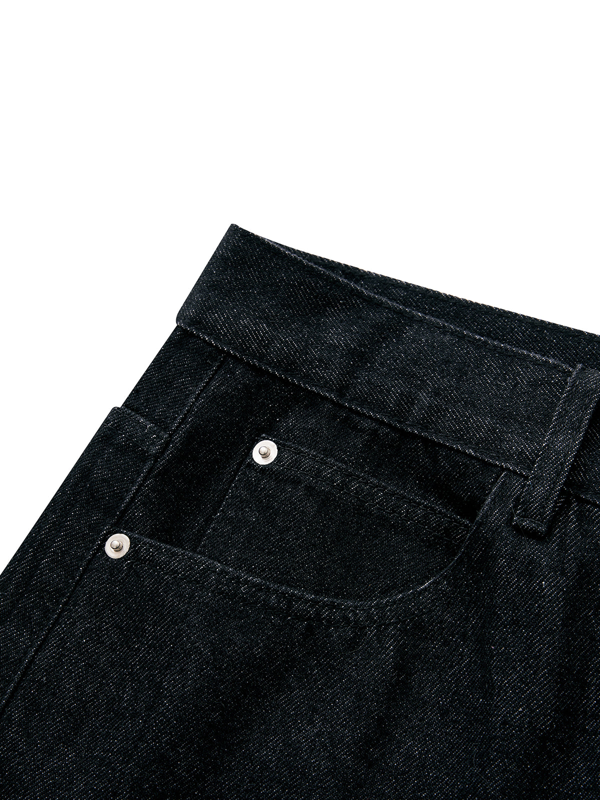 The GFG Heritage Wide Leg Denim Jeans — Silver Crown