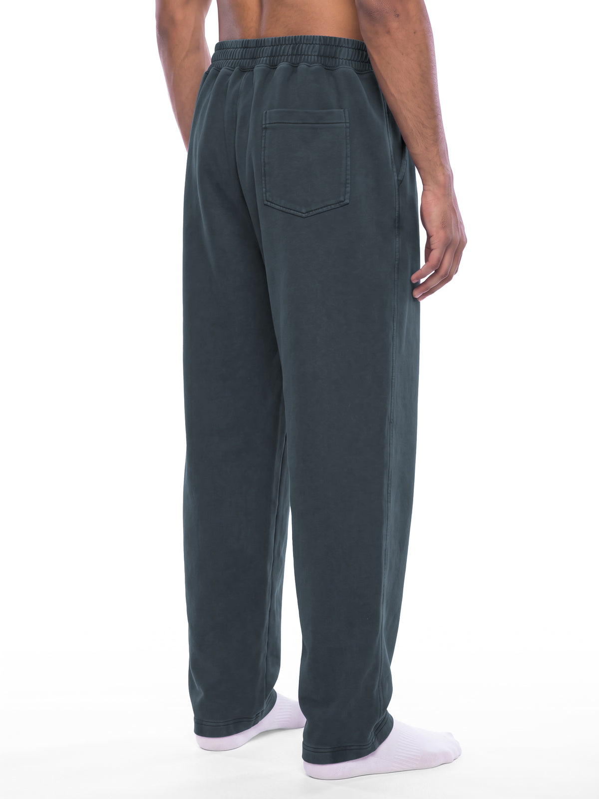 The GFG Heritage Mineral Wash Balloon Sweatpants — Silver Crown