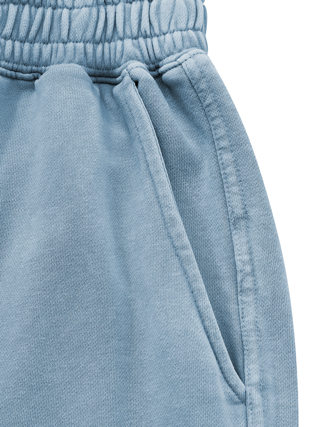 The GFG Heritage Mineral Wash Balloon Sweatpants — Silver Crown