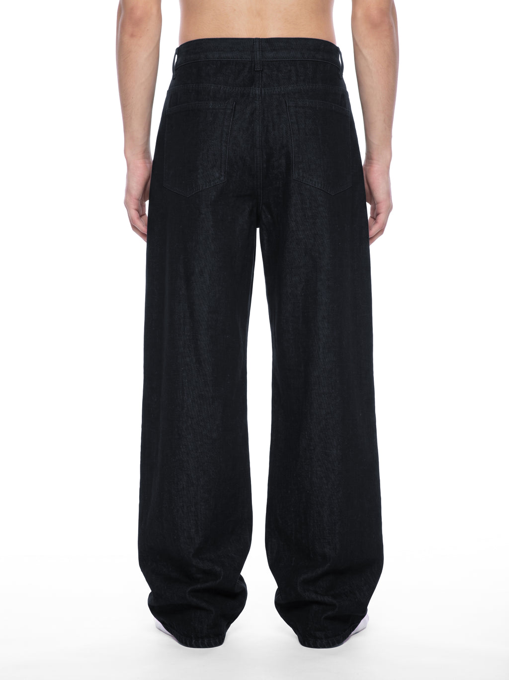 The GFG Heritage Wide Leg Denim Jeans — Silver Crown