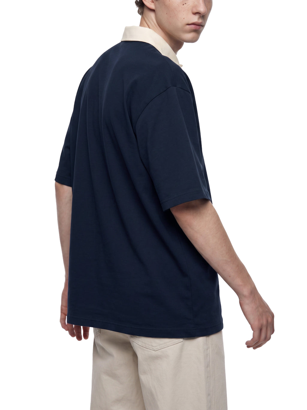 The GFG Heritage Colour Block Polo — Bronze Crown