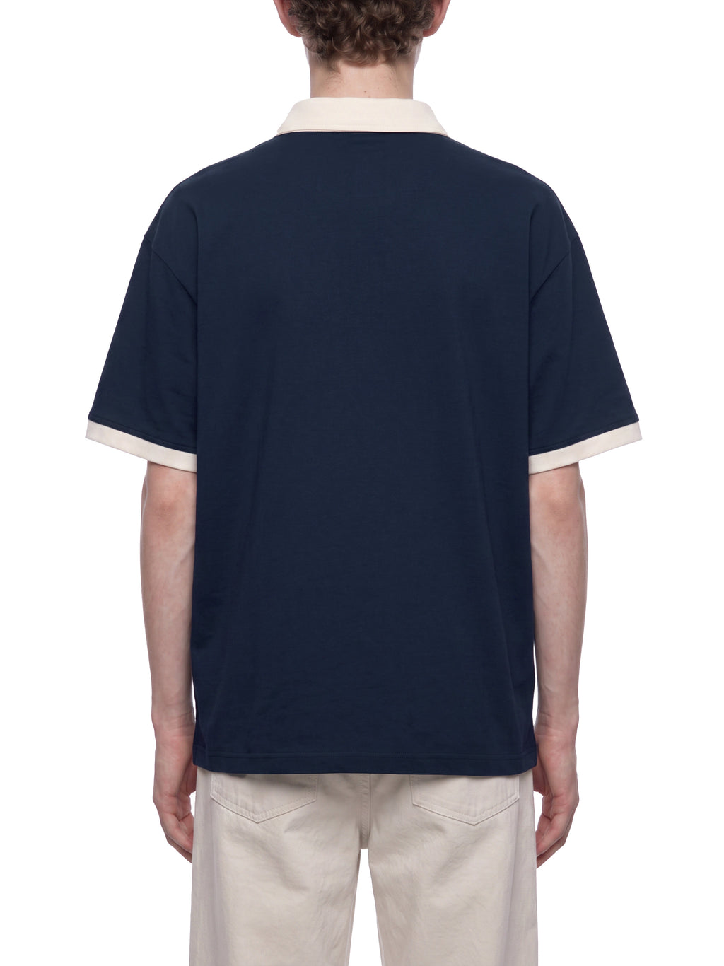The GFG Heritage Colour Block Polo — Bronze Crown