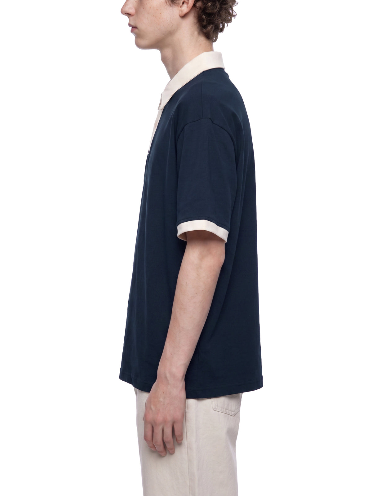 The GFG Heritage Colour Block Polo — Bronze Crown