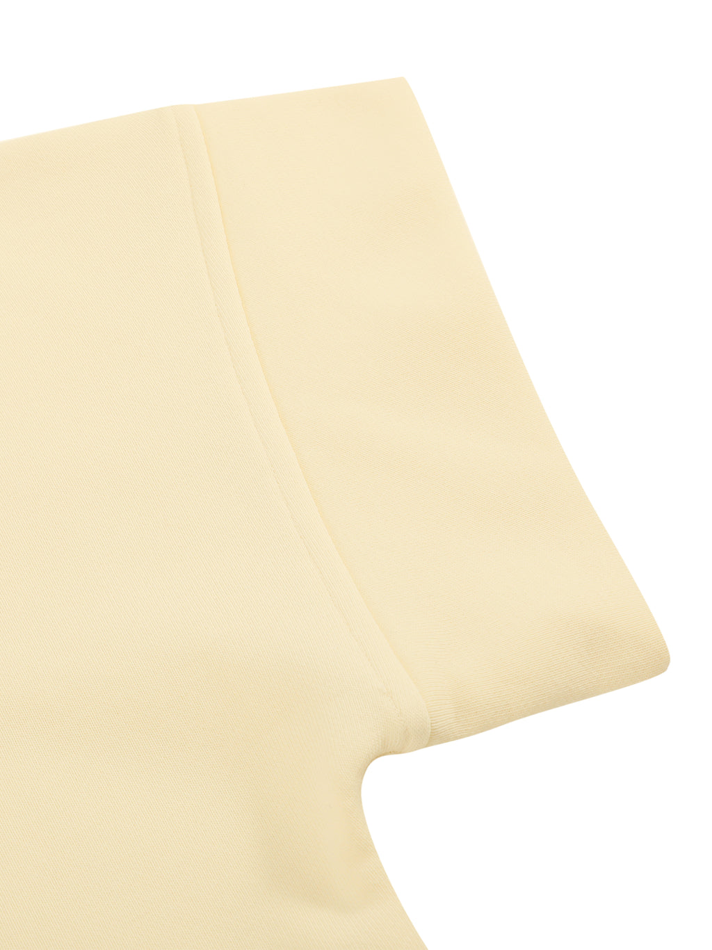 The GFG Heritage Quarter-Zip Crop Sweatshirt — White Crown