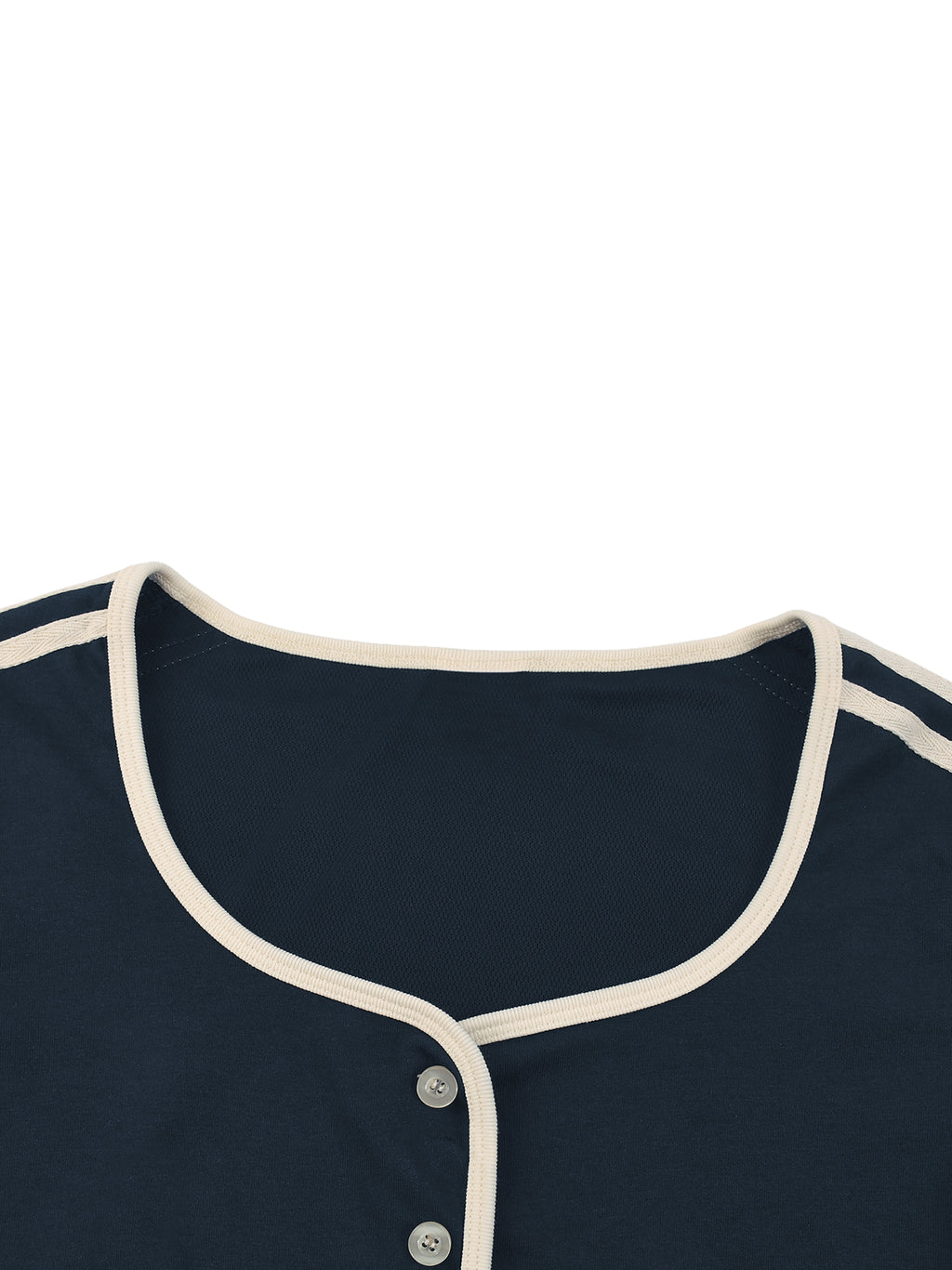 The GFG Heritage Colour Block Crop Tee — Black Crown