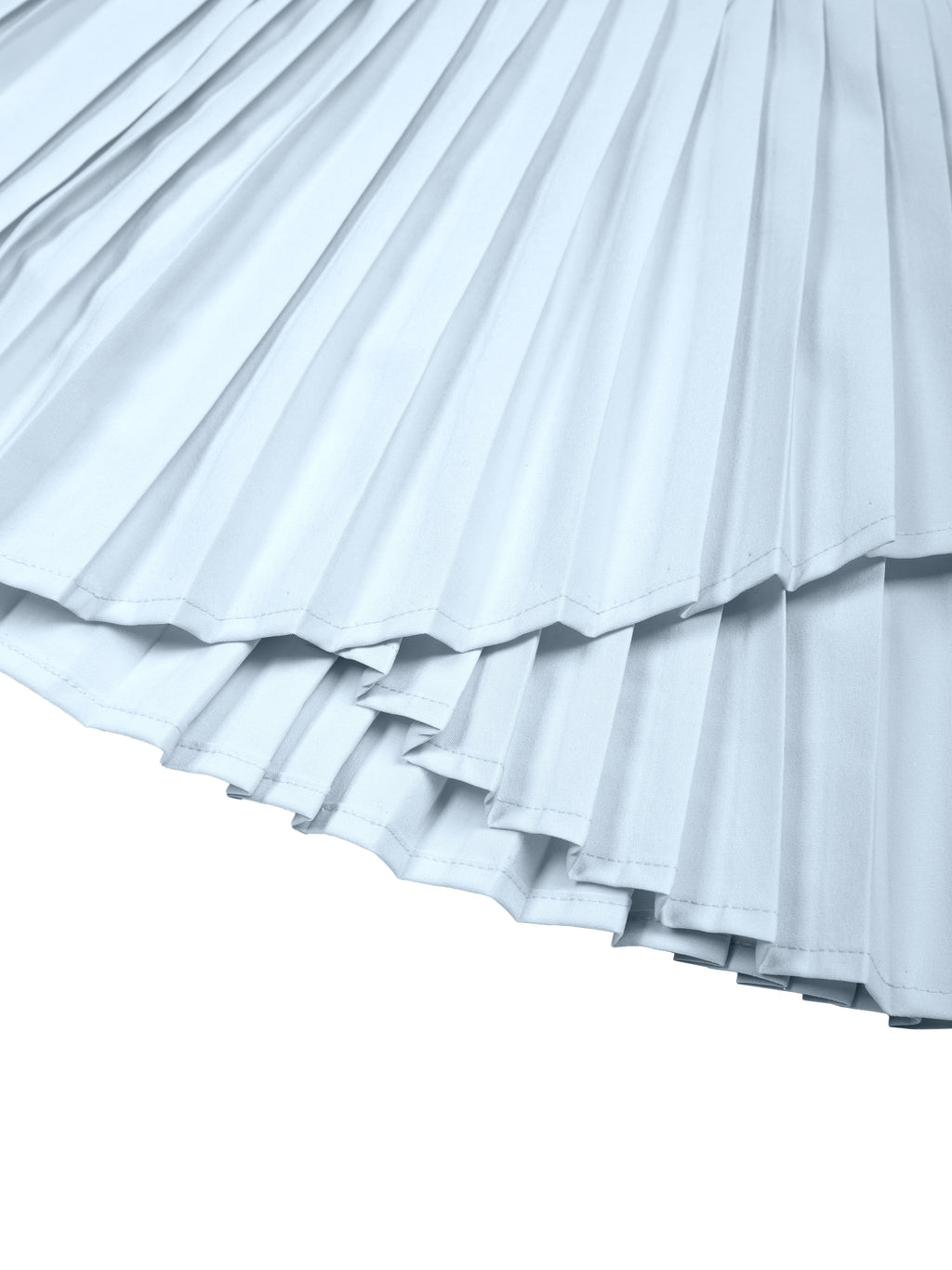 The GFG Heritage Pleated Yoga Skort — White Crown