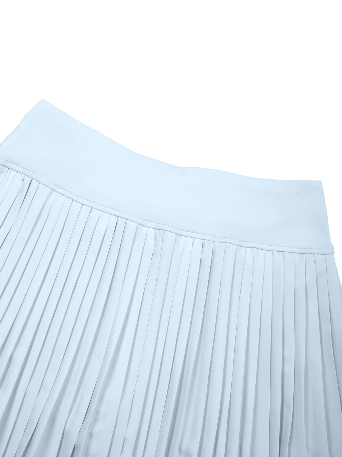 The GFG Heritage Pleated Yoga Skort — White Crown