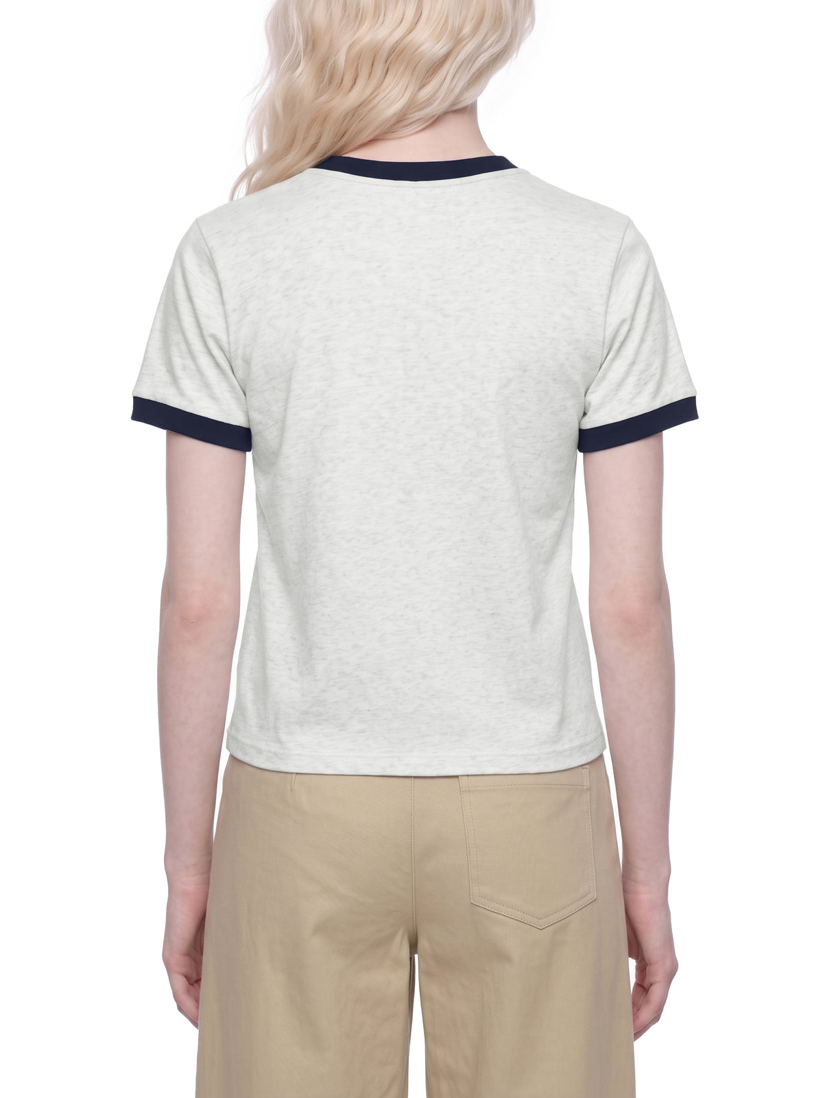 The GFG Heritage Colour Block Ringer Tee — Navy Crown